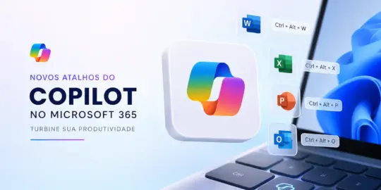 Copilot da Microsoft 365: produtividade com atalhos de teclado