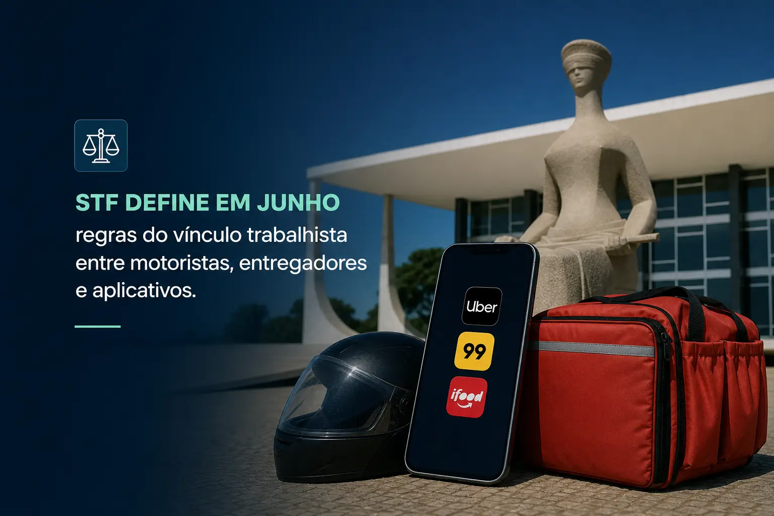 Supremo define novas regras para motoristas de apps 2026