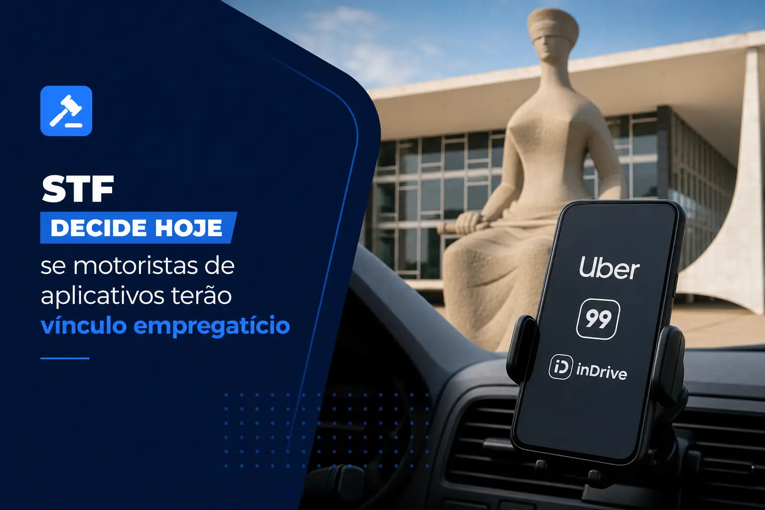 STF decide vínculo empregatício motoristas apps celulares