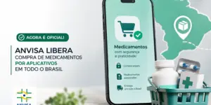 Aplicativo para compra de medicamentos com mapa do Brasil